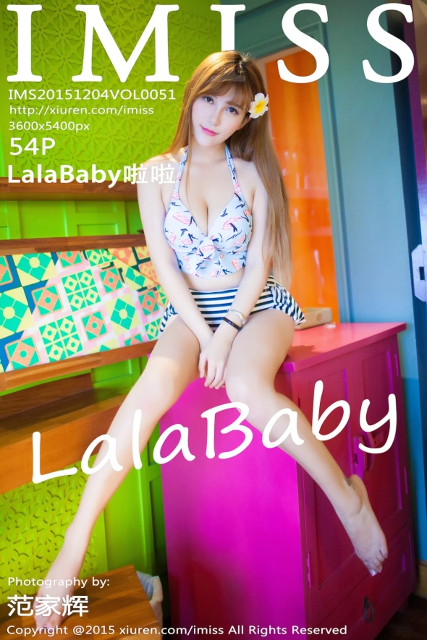 [IMISS爱蜜社]Vol.051_嫩模LalaBaby啦啦居家私房性感内衣迷人美胸诱惑写真54P-秀人网 - XiuRen.Space